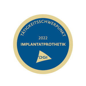 DGI-Siegel Implantatprothetik